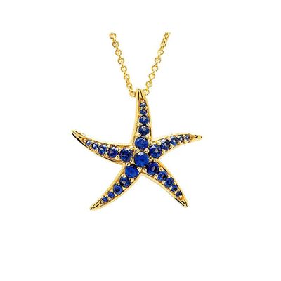 Vermeil Starfish Necklace