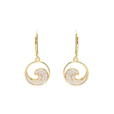 Vermeil Wave Earrings Vermeil Wave Earrings