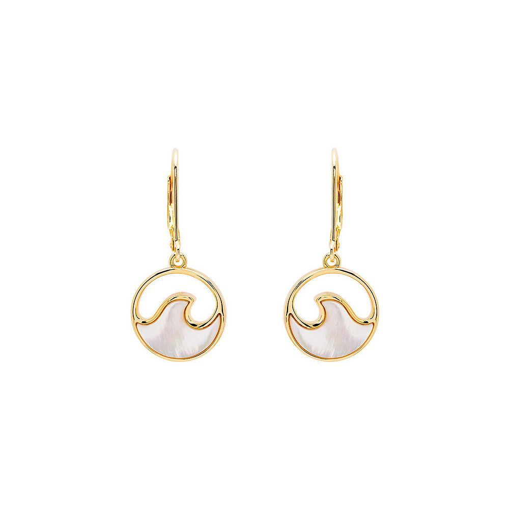 Vermeil Wave Earrings