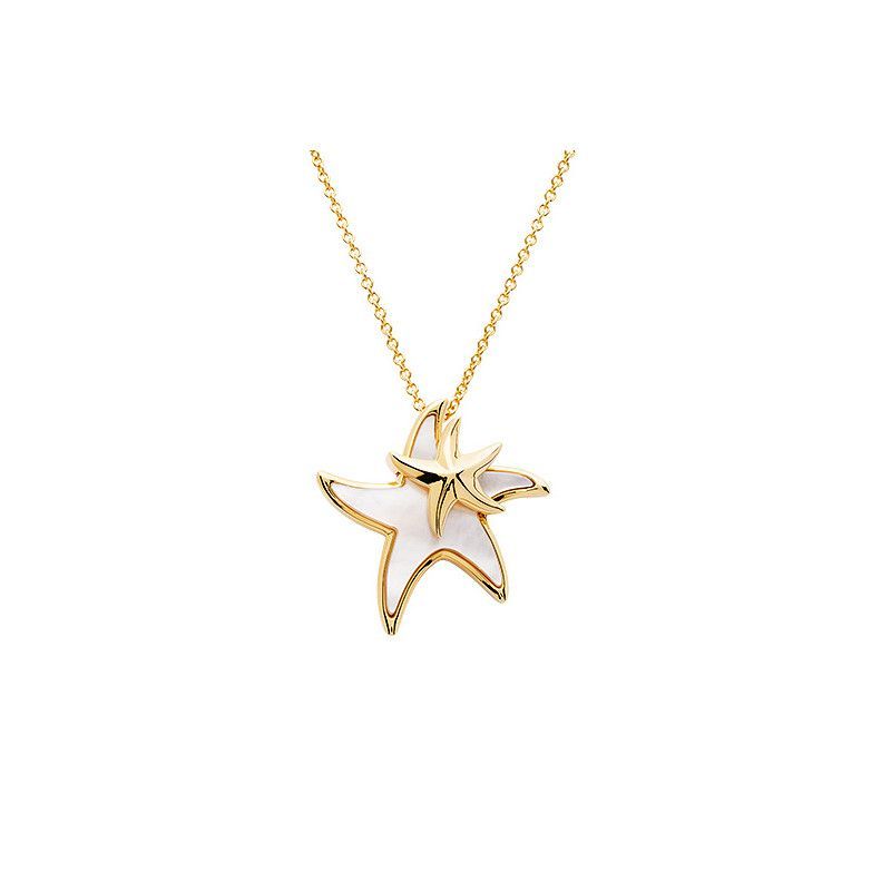 Vermeil Starfish Necklace