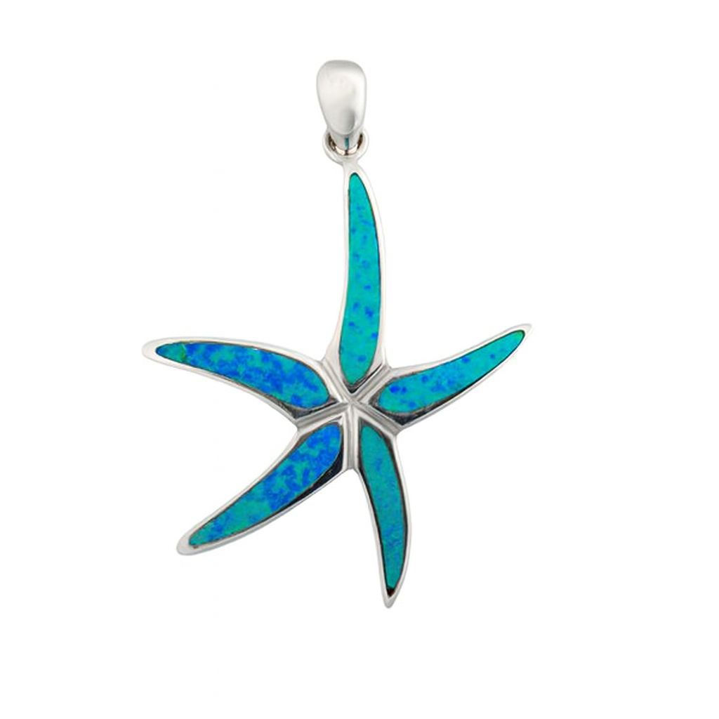 Opal Starfish Pendant Opal Starfish Pendant