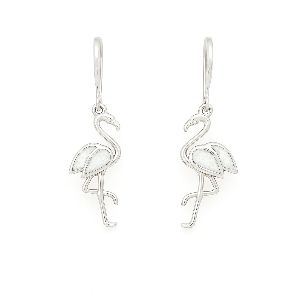 Flamingo Dangle Earrings
