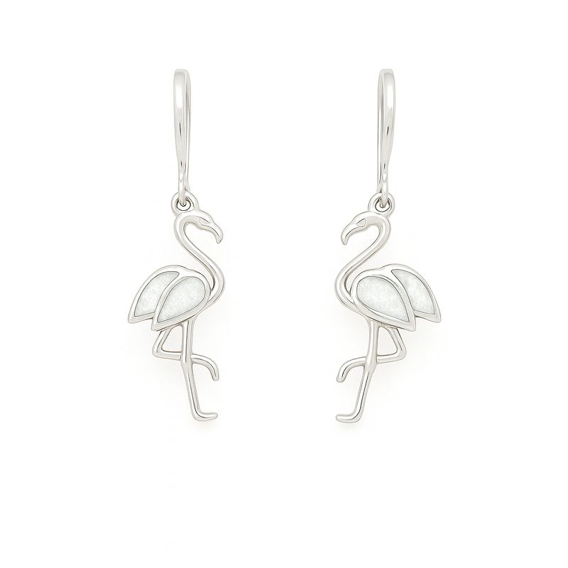 Flamingo Dangle Earrings