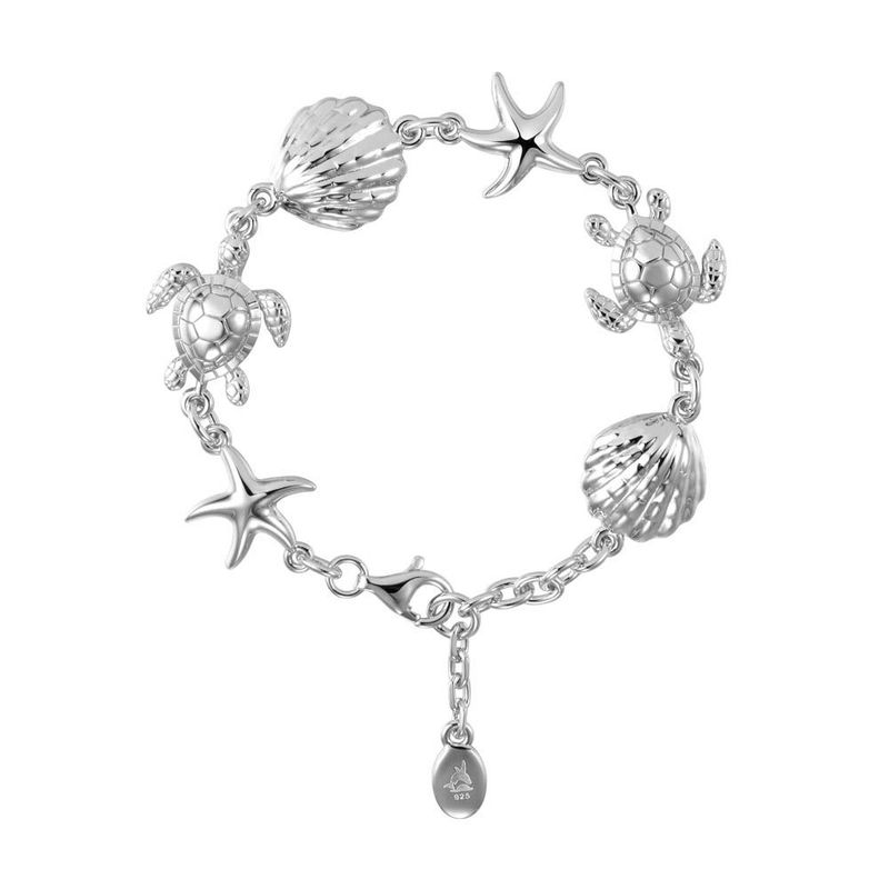 Sterling Silver Tropical Bracelet
