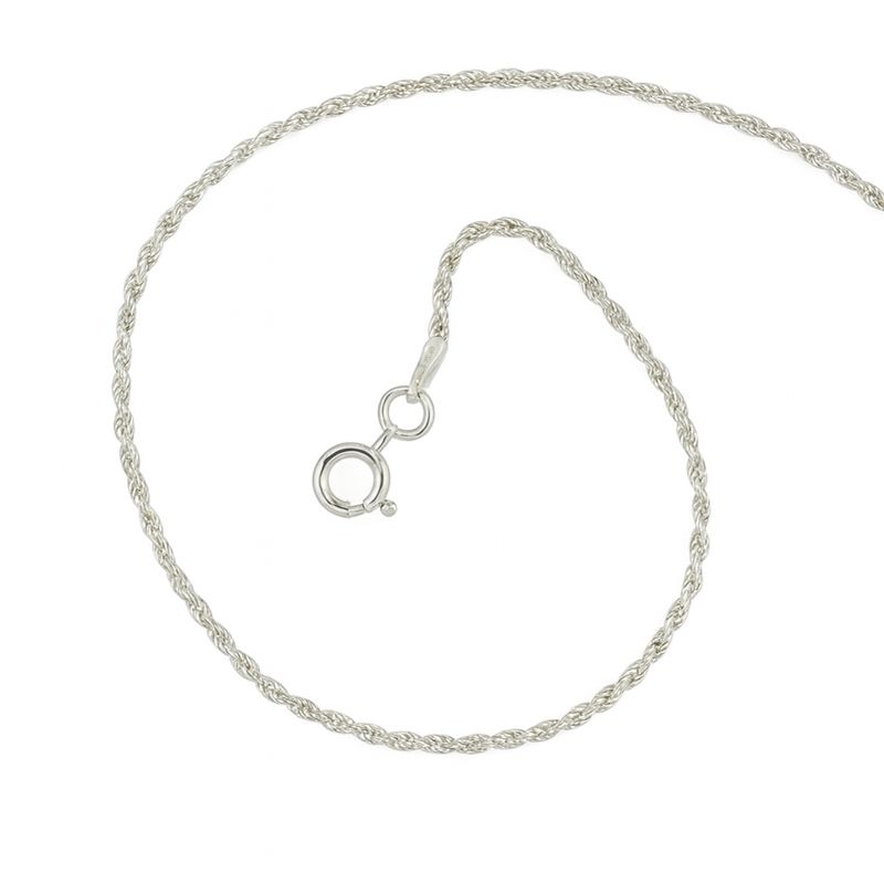 Sterling Silver Rope Chain 1.1mm