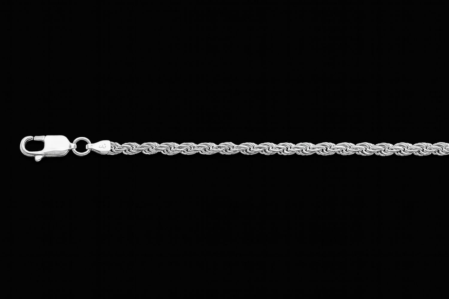 Sterling Silver Rope Chain 1.8mm