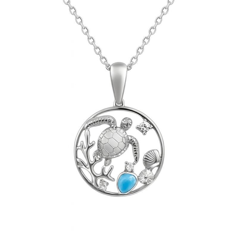 Larimar Tropical Necklace