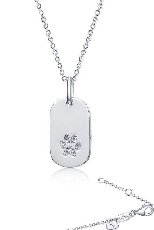 Paw Print Necklace