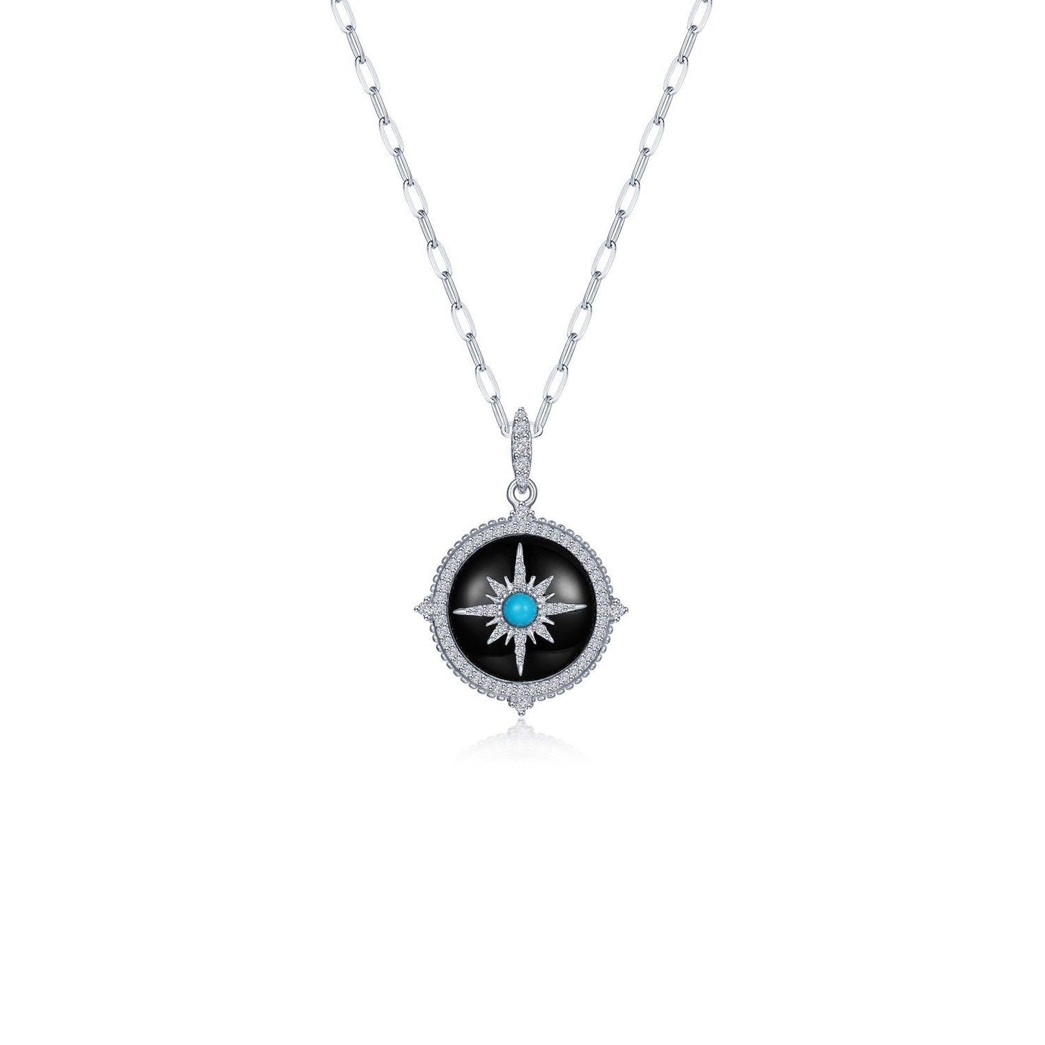 Voyager Compass Necklace