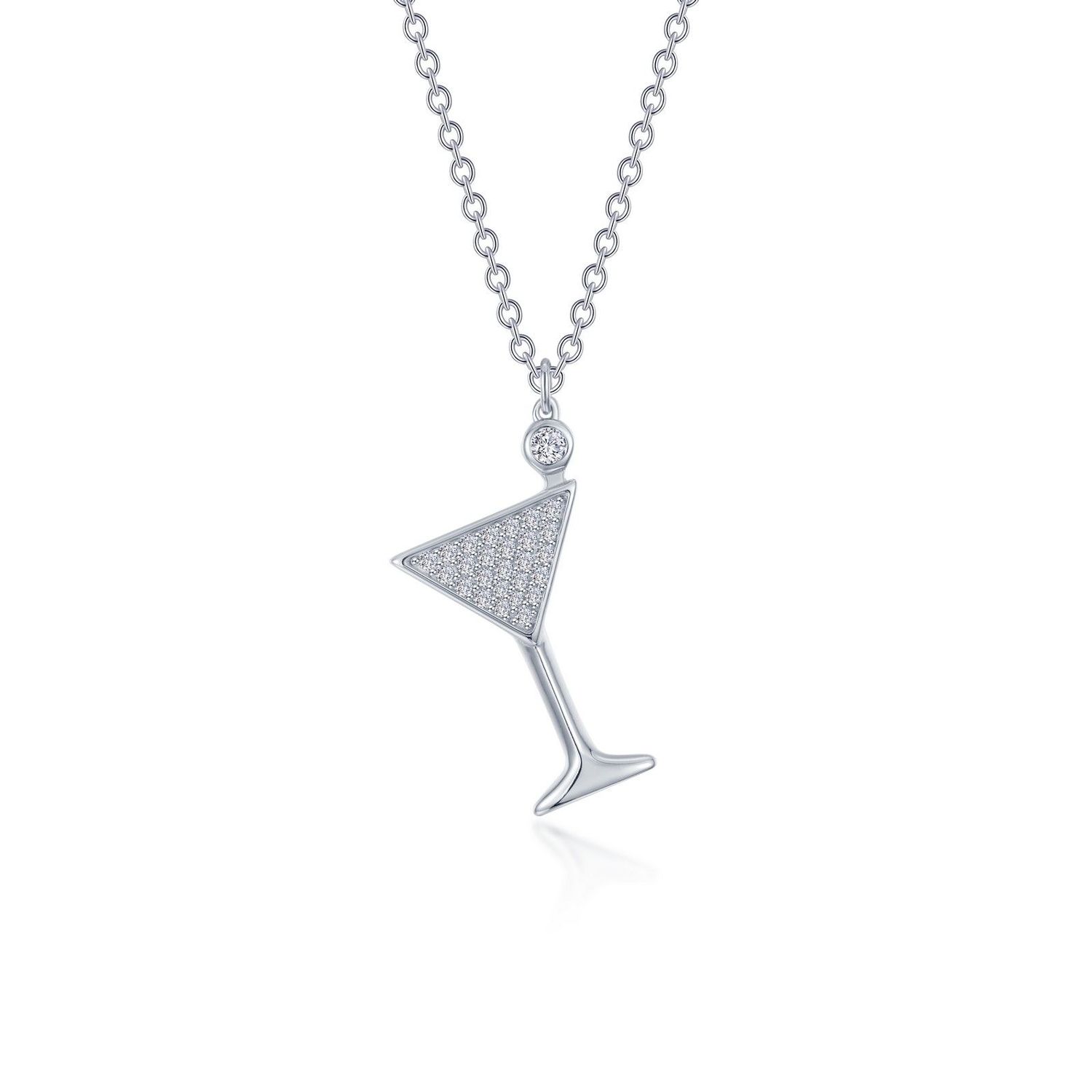 Martini Glass Necklace