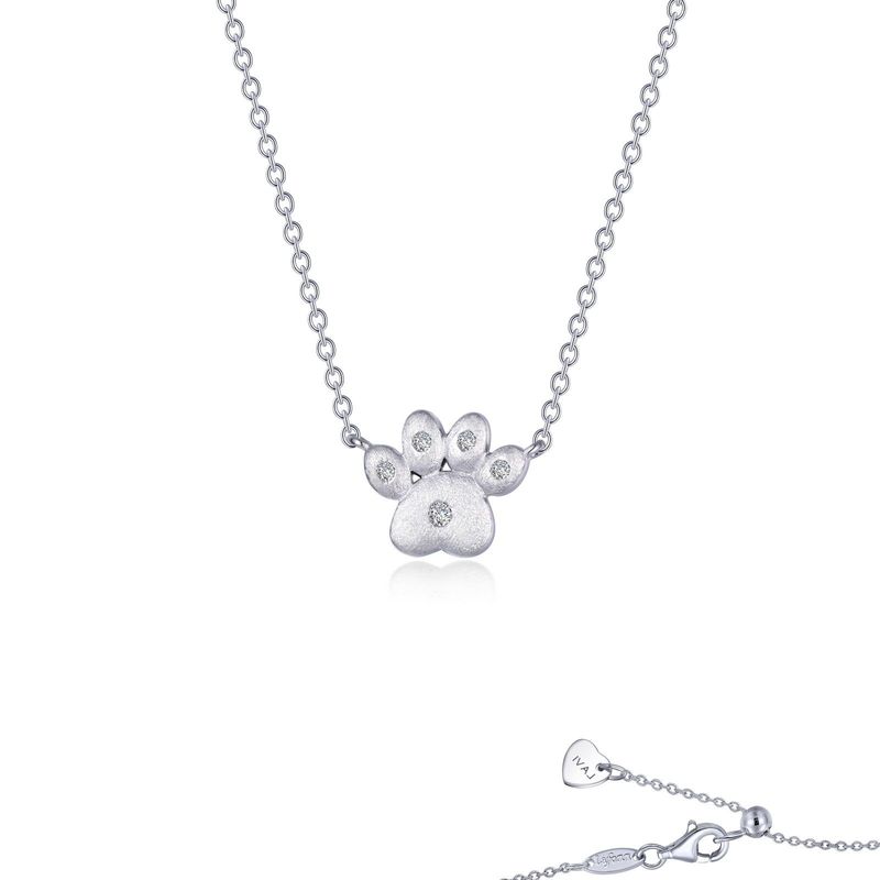 Paw Print Necklace