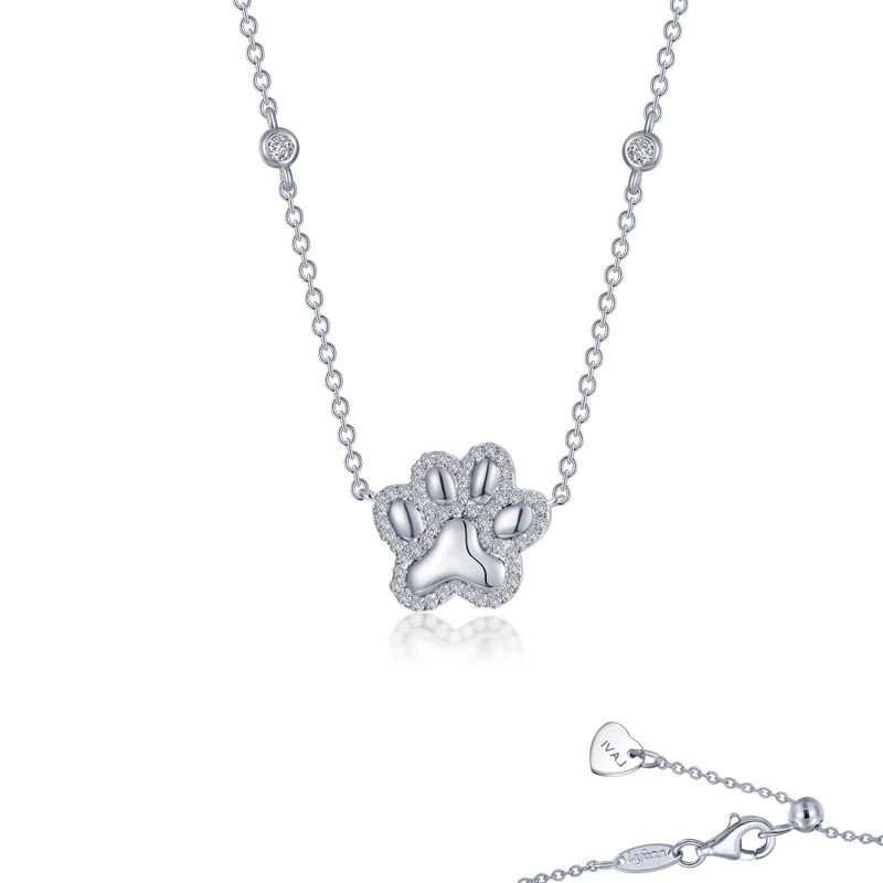 Paw Print Necklace
