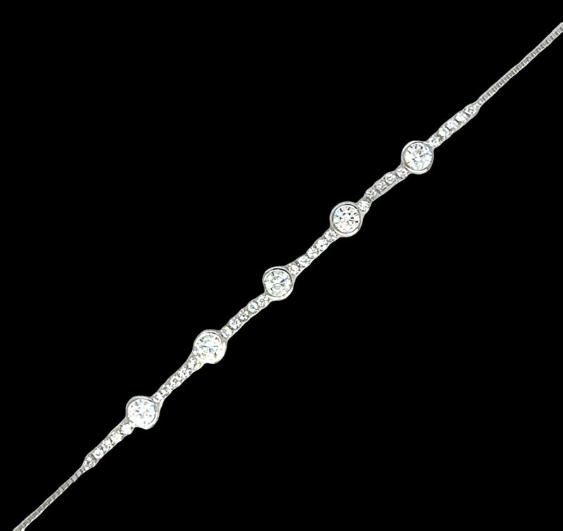Elegant Sterling Silver Bracelet