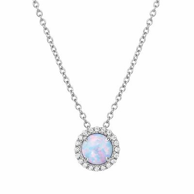 Birthstone Necklace - October