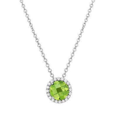 Birthstone Necklace - August