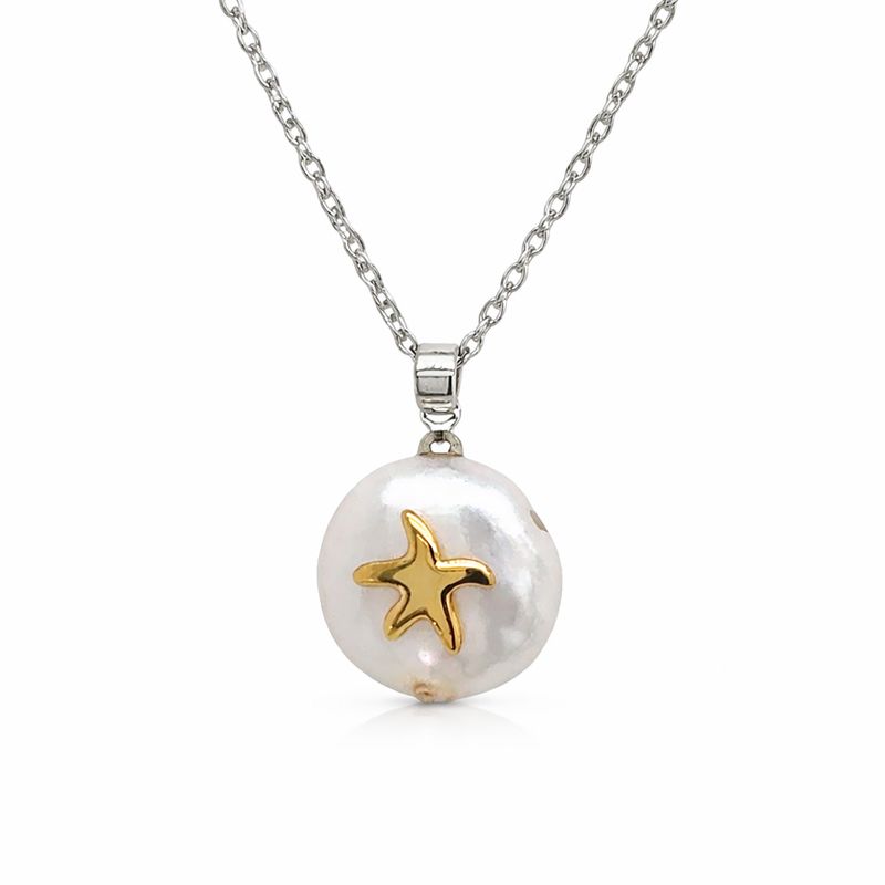 Pearl  Starfish Necklace