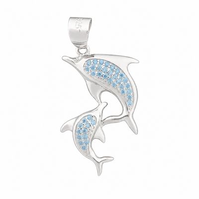 Blue Topaz Pendants