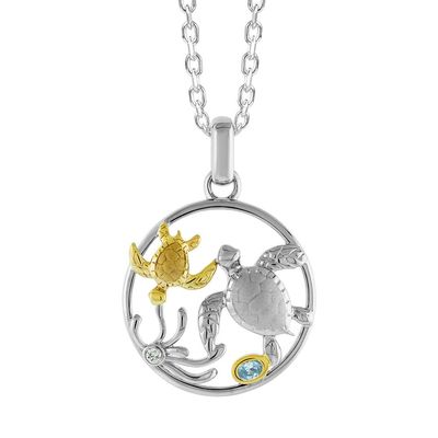 ​14kt Gold & Sterling Silver