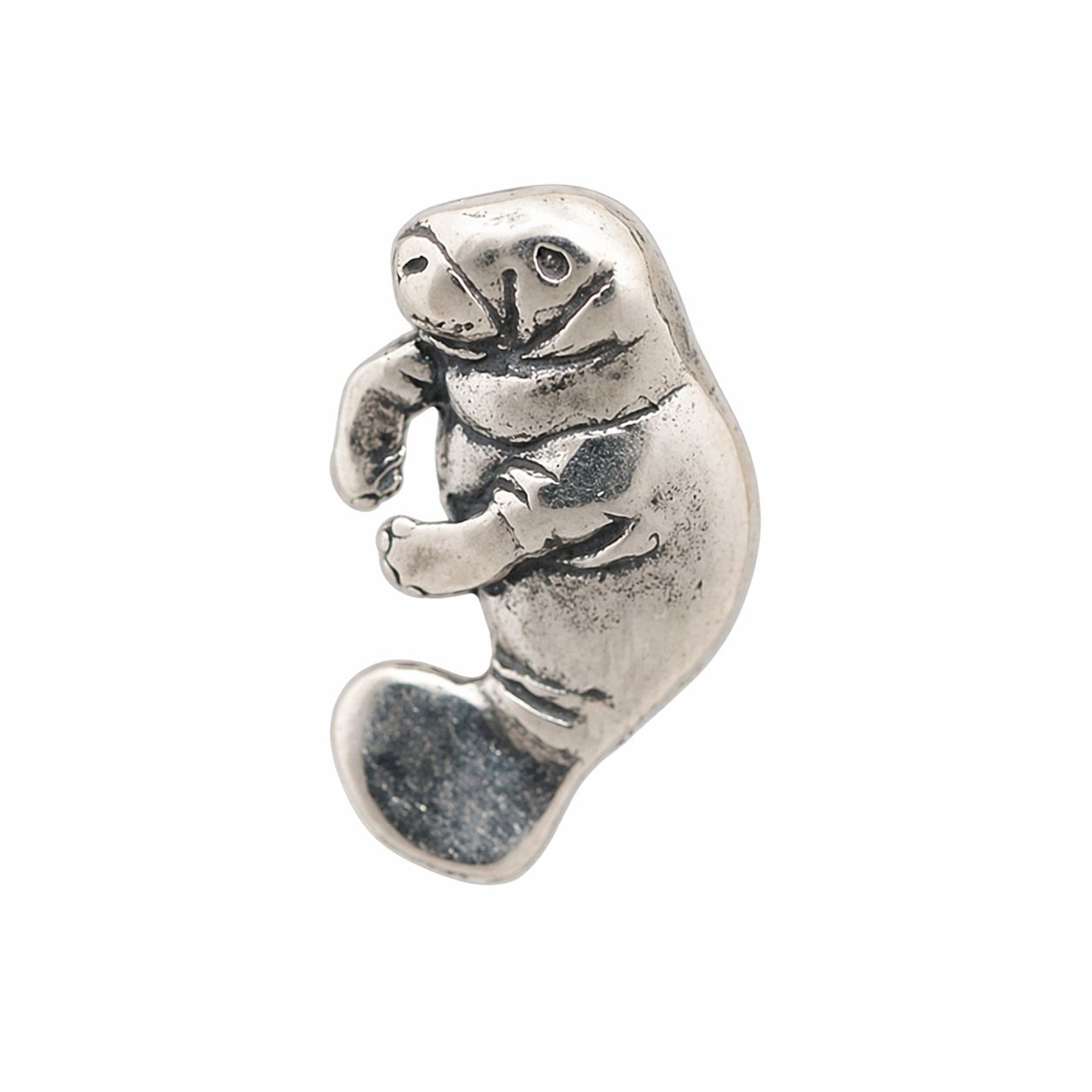 Sterling Silver Manatee Pendant
