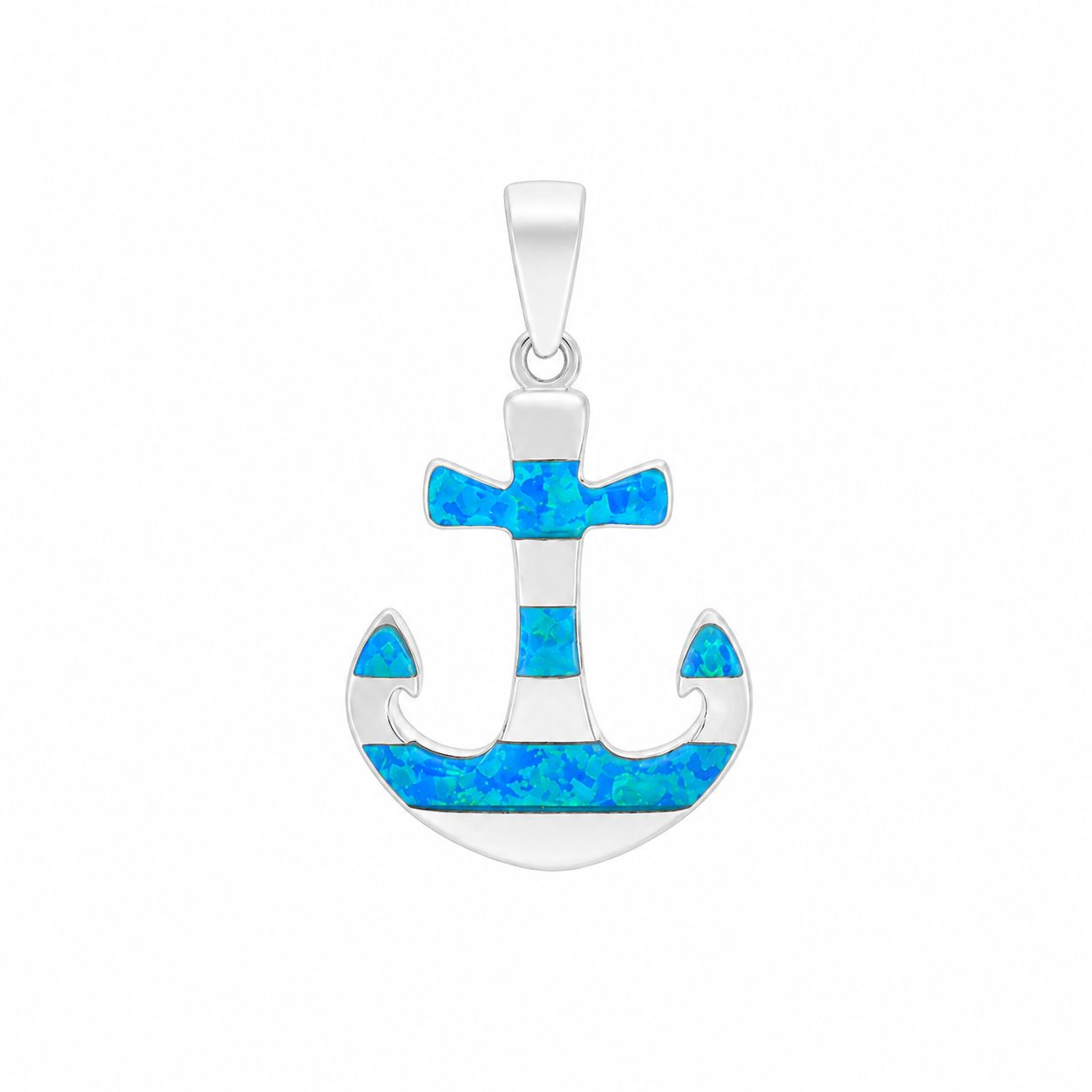 Opal Anchor Pendant Opal Anchor Pendant