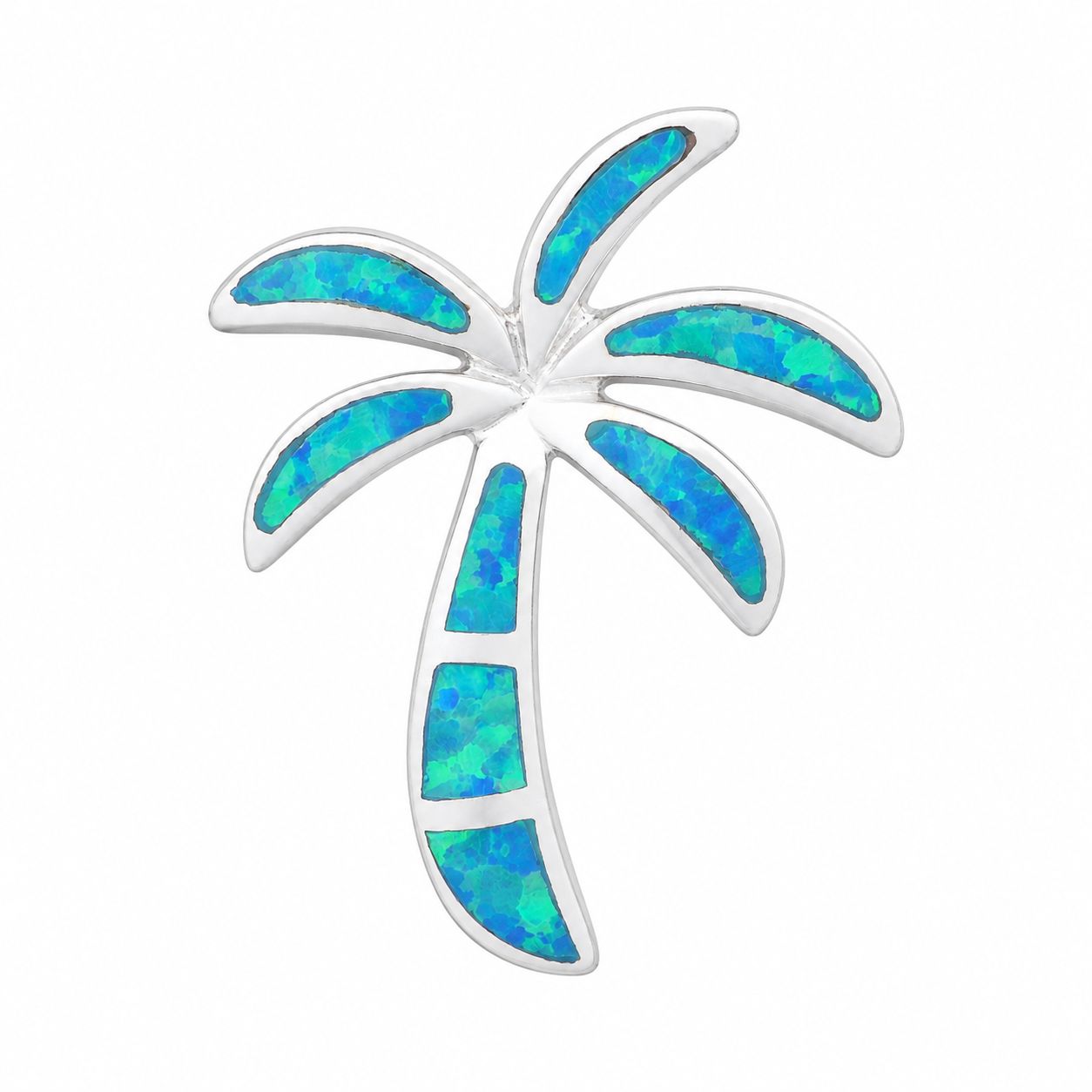 Opal Palm Tree Pendant Opal Palm Tree Pendant