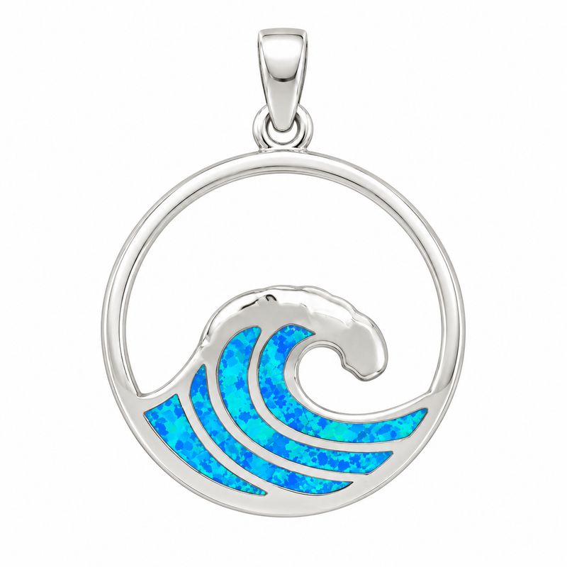 Opal Wave Pendant Opal Wave Pendant