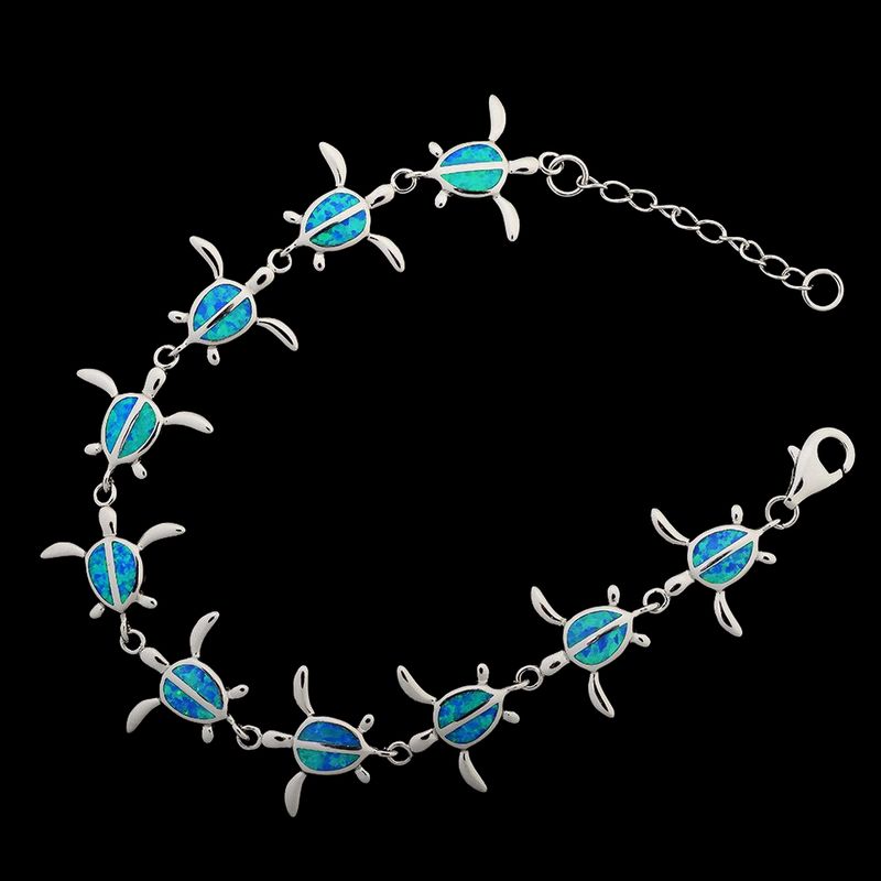 Opal Turtle Bracelet