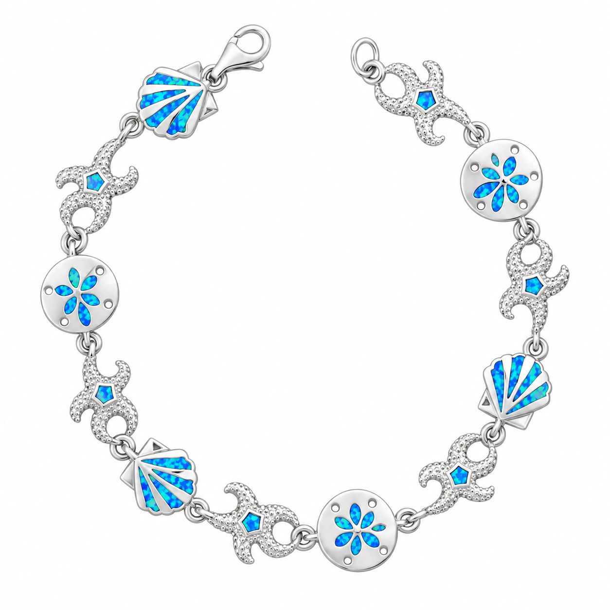 Opal Sand Dollar/Shell/Starfish Bracelet Opal Sand Dollar/Shell/Starfish Bracelet