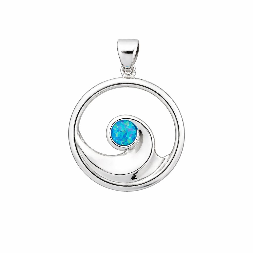 Opal Wave Pendant Opal Wave Pendant