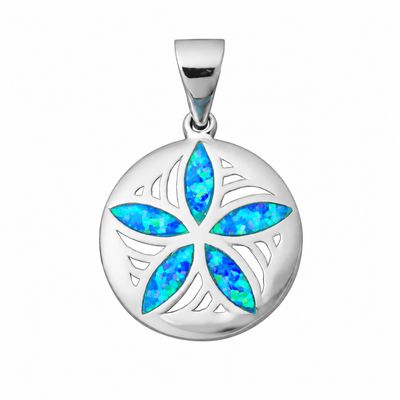 Opal Sand Dollar Pendant Opal Sand Dollar Pendant