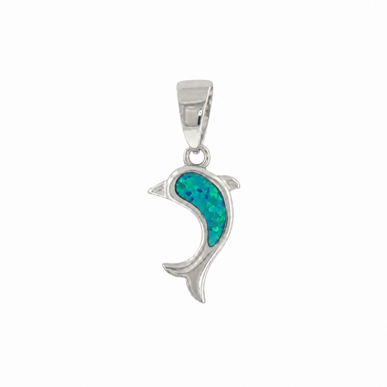 Opal Dolphin Pendant ***RETIRED DESIGN*** Opal Dolphin Pendant ***RETIRED DESIGN***
