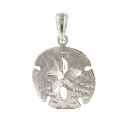 Sterling Silver Sand Dollar Pendant Sterling Silver Sand Dollar Pendant