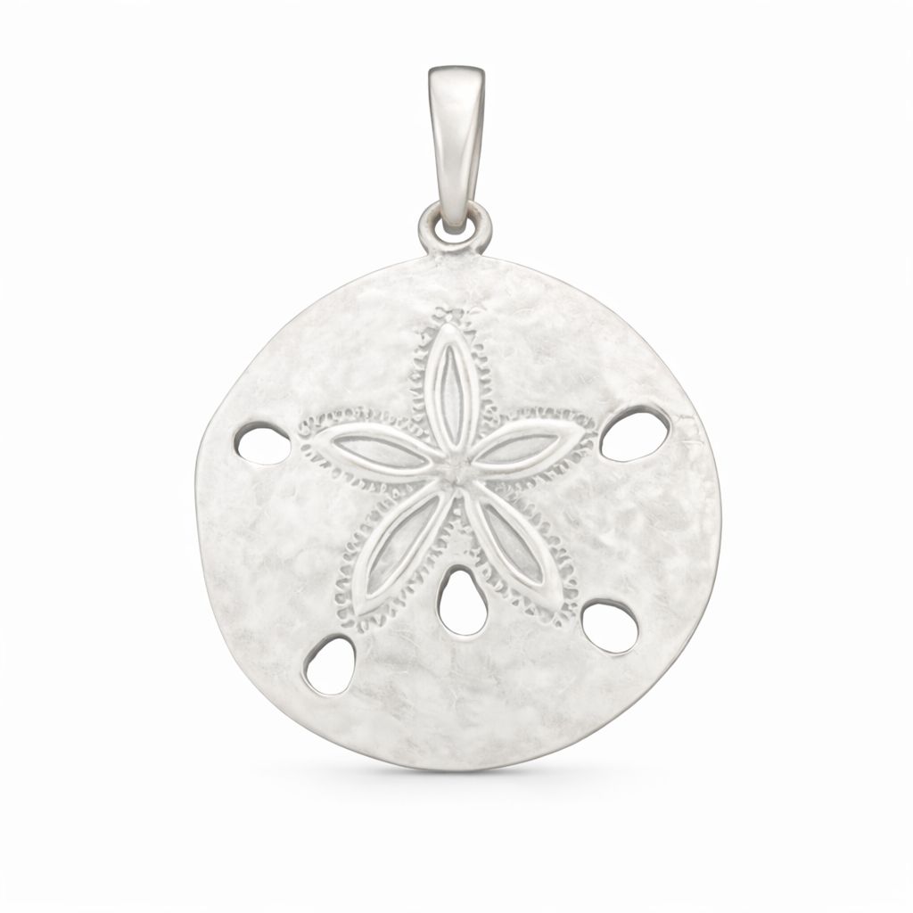 Sterling Silver Sand Dollar Pendant