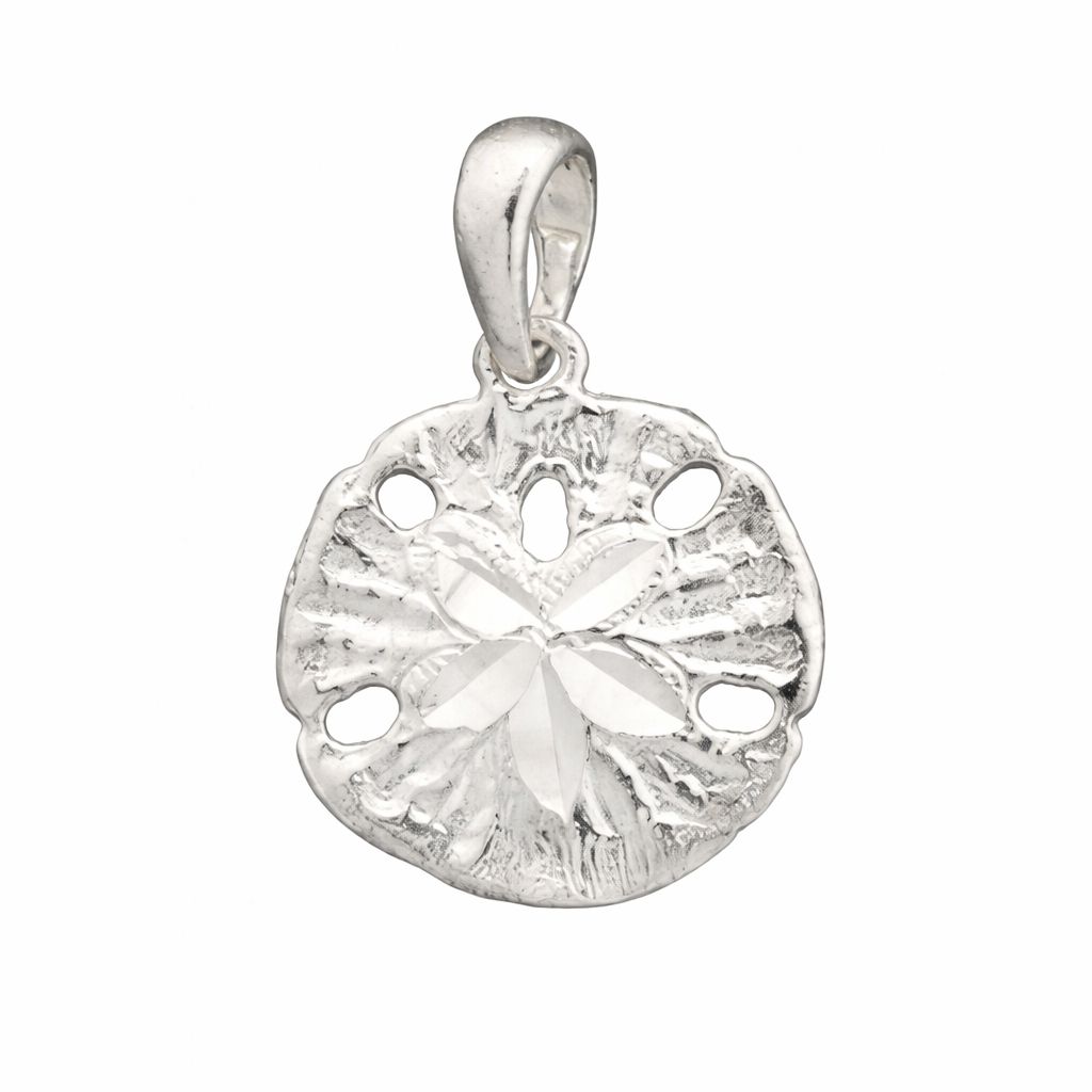 Sterling Silver Sand Dollar Pendant Sterling Silver Sand Dollar Pendant