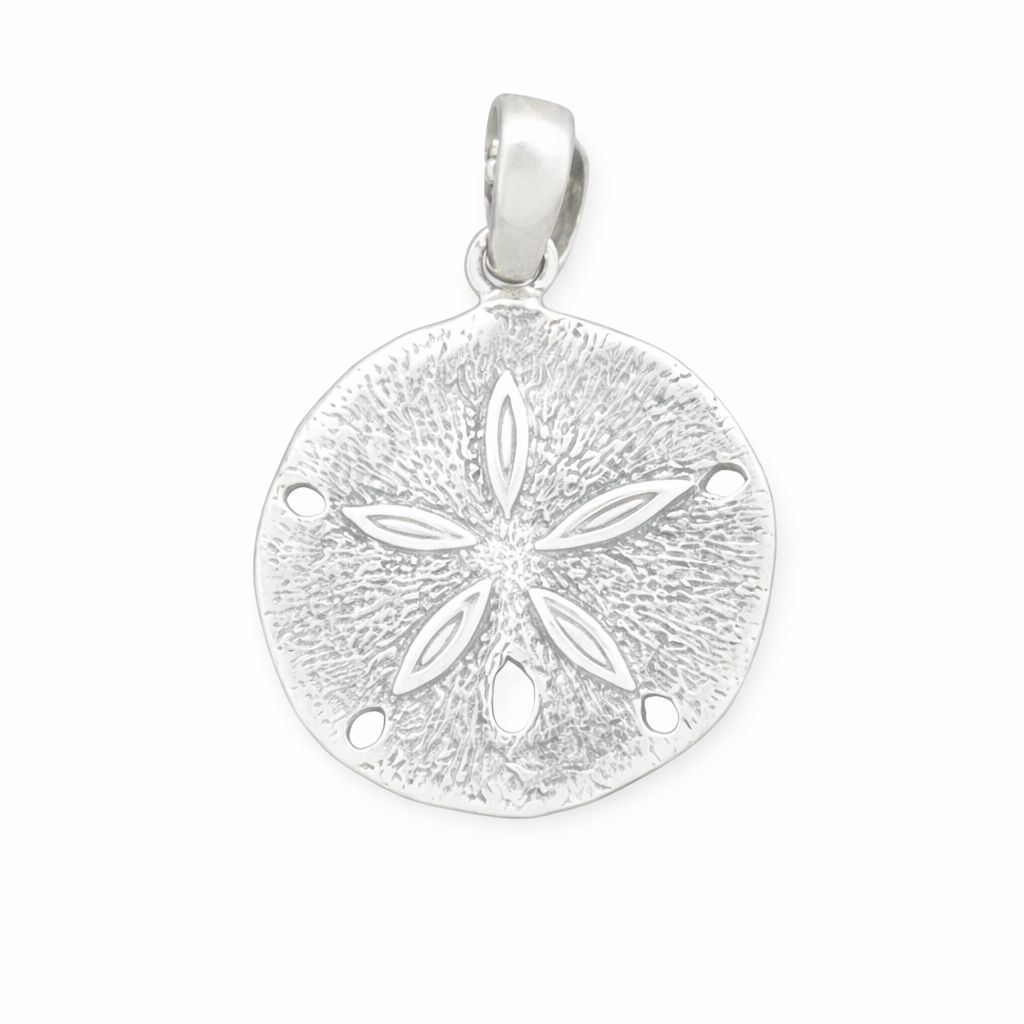 Sterling Silver Sand Dollar Pendant Sterling Silver Sand Dollar Pendant