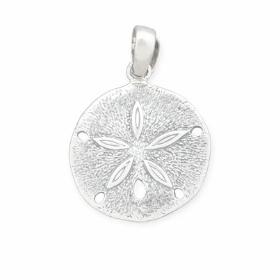 Sterling Silver Sand Dollar Pendant Sterling Silver Sand Dollar Pendant