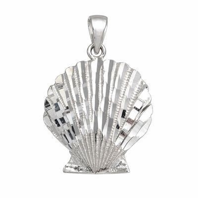 Sterling Silver Shell Pendant Sterling Silver Shell Pendant