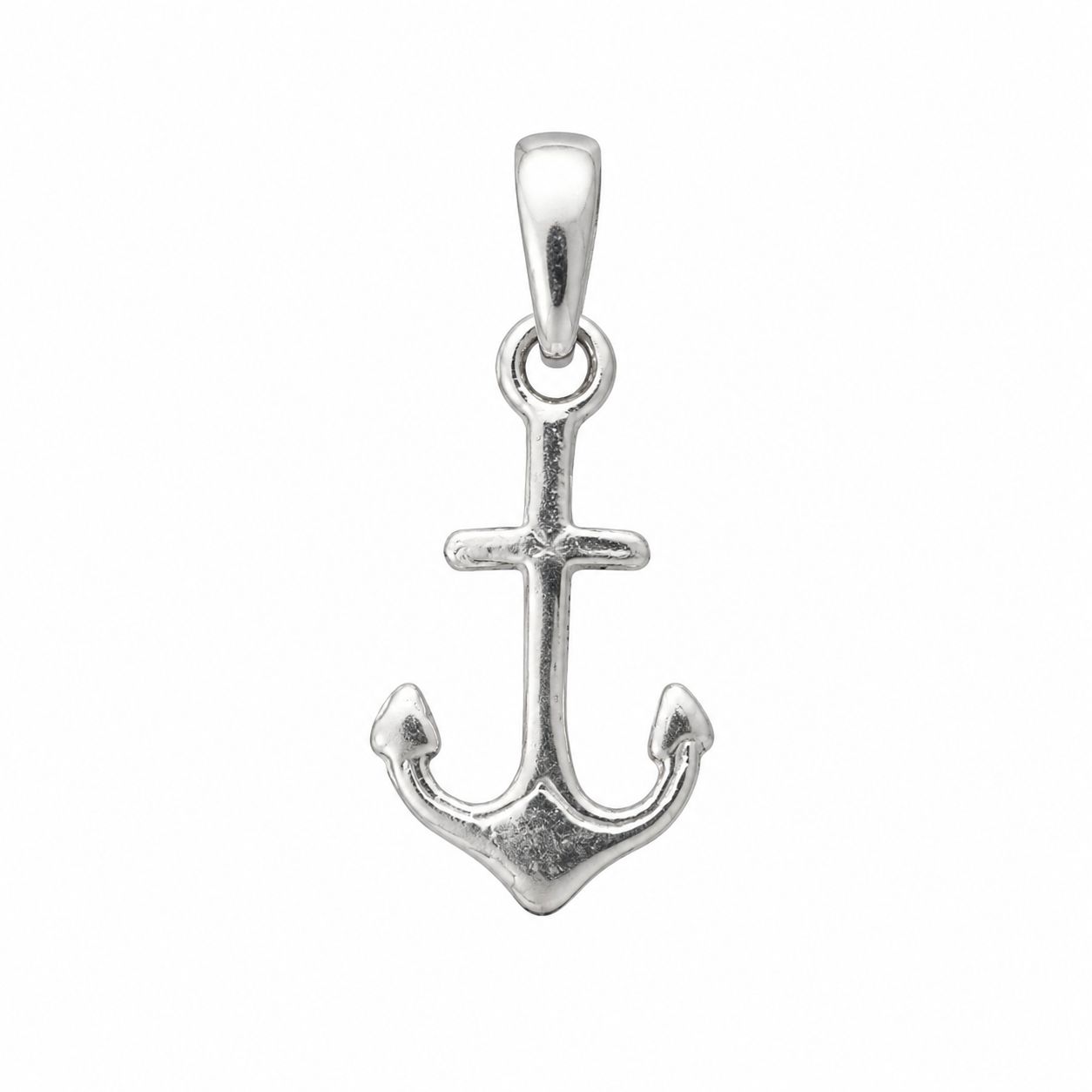 Sterling Silver Anchor Pendant