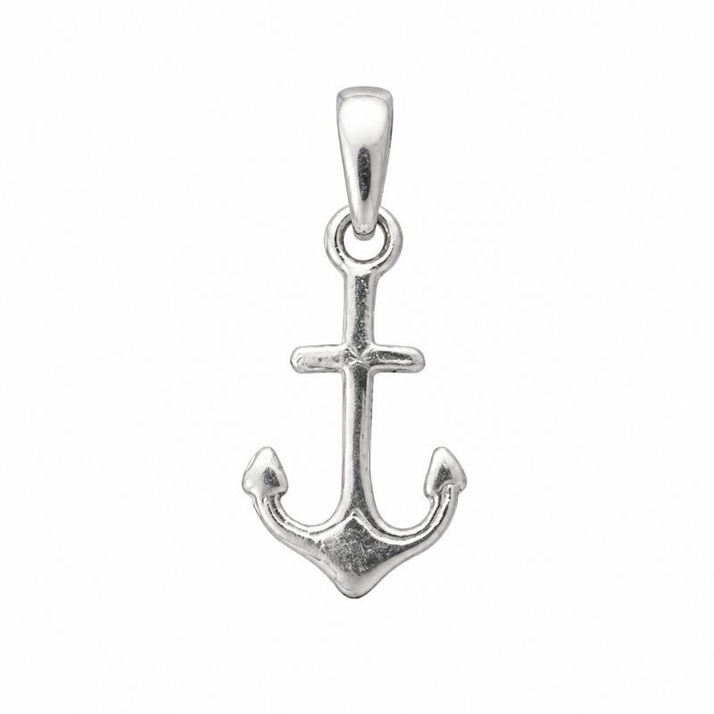 Sterling Silver Anchor Pendant
