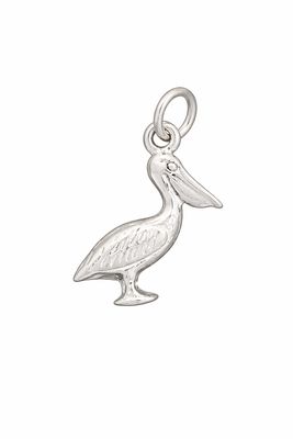 Sterling Silver Pelican Pendant