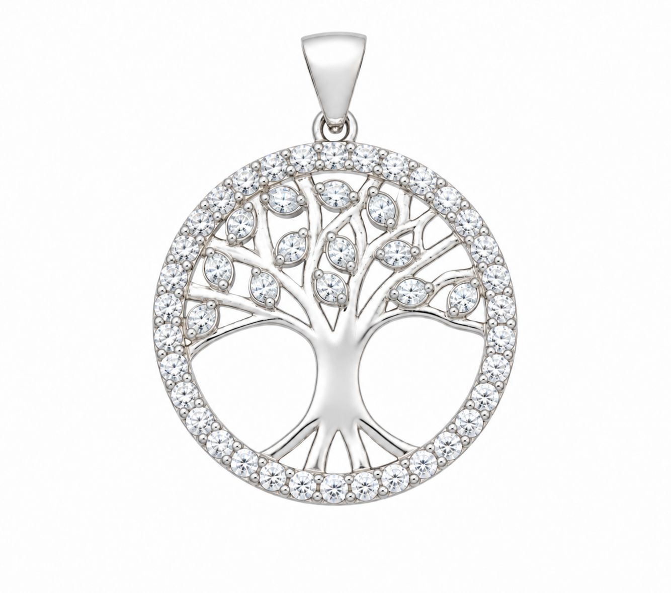 Cubic Zirconia Tree of Life Pendant Cubic Zirconia Tree of Life Pendant