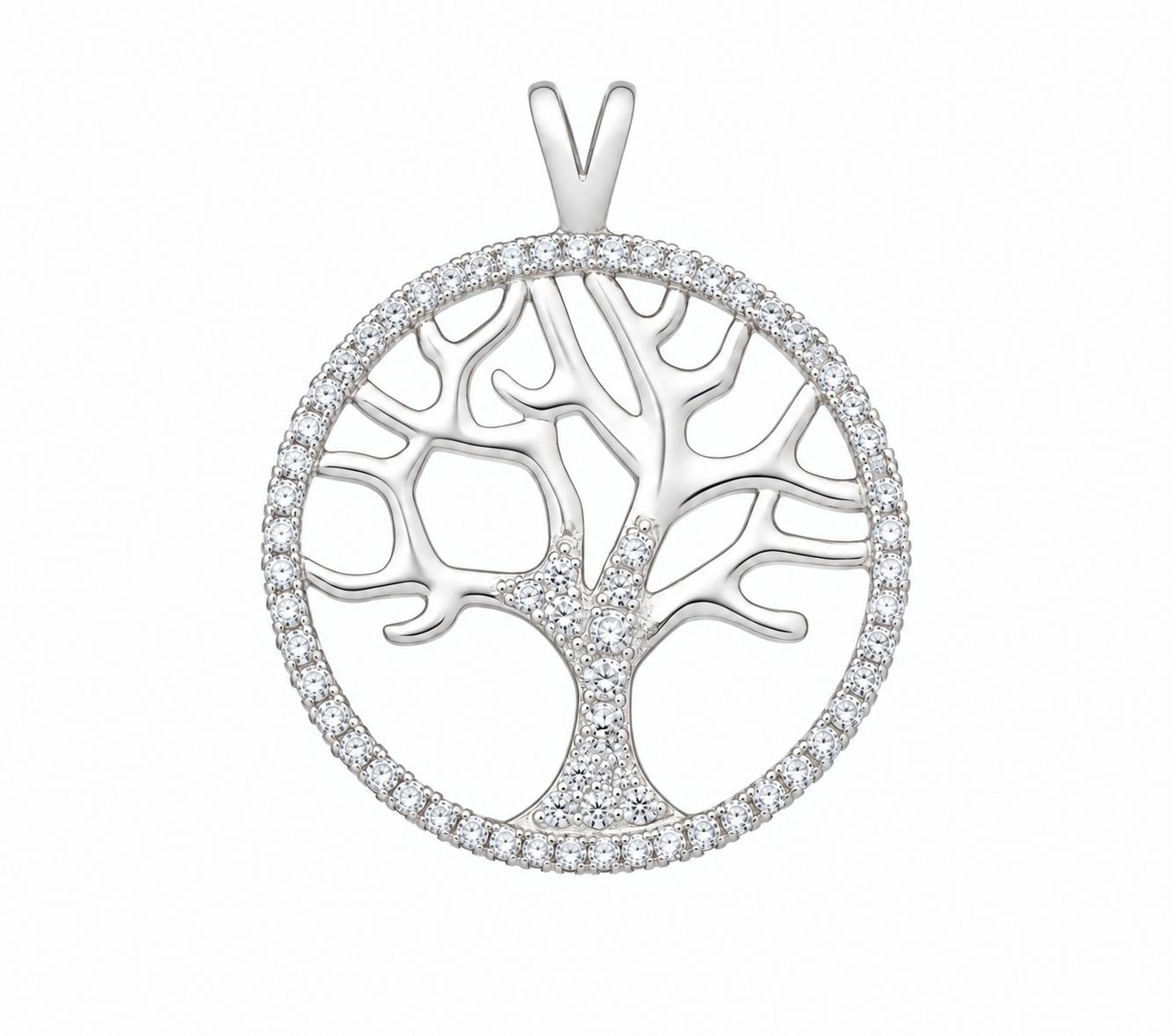 Cubic Zirconia Tree of Life Pendant Cubic Zirconia Tree of Life Pendant