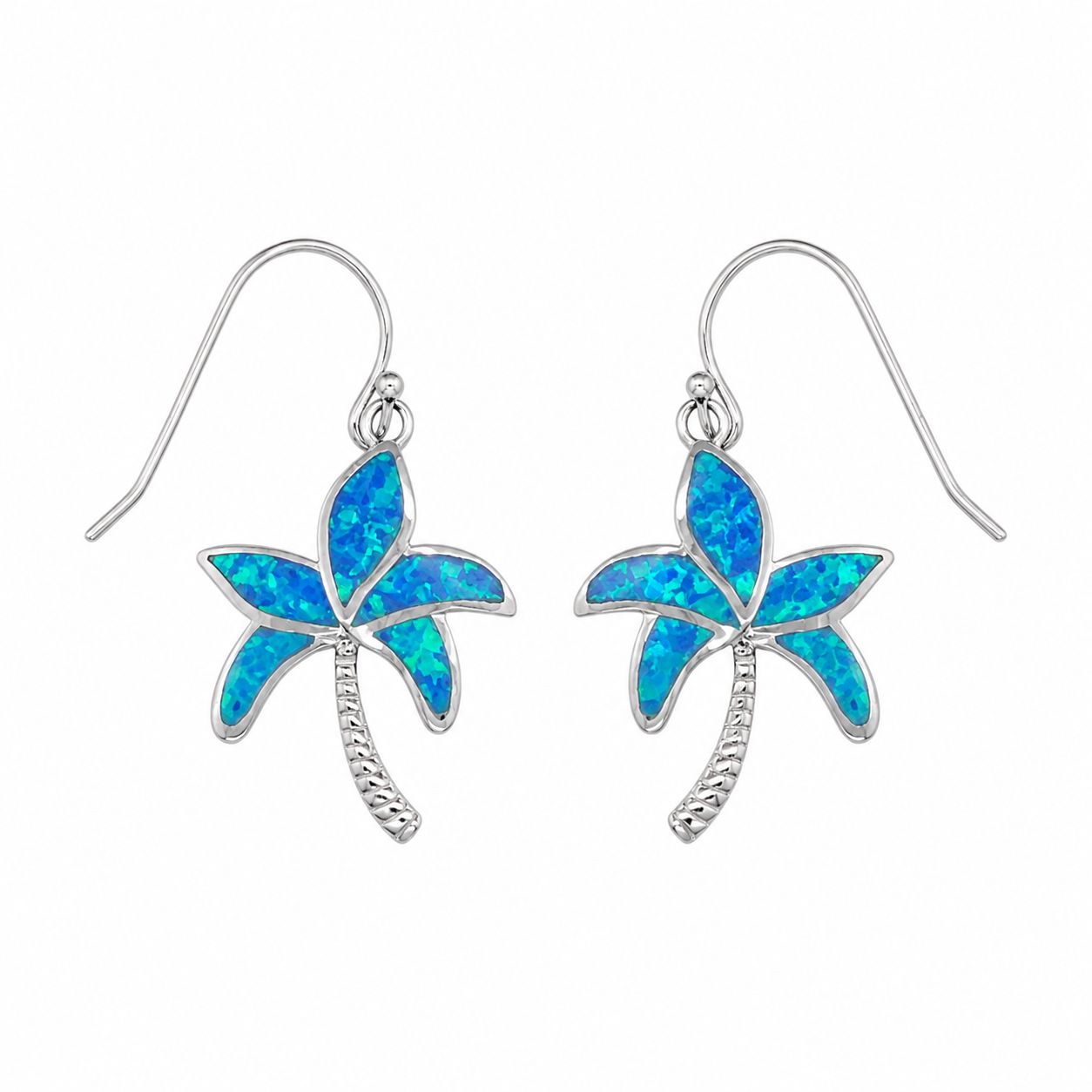Opal Palm Tree Earrings ***RETIRED DESIGN*** Opal Palm Tree Earrings ***RETIRED DESIGN***