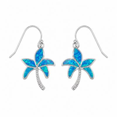 Opal Palm Tree Earrings ***RETIRED DESIGN*** Opal Palm Tree Earrings ***RETIRED DESIGN***