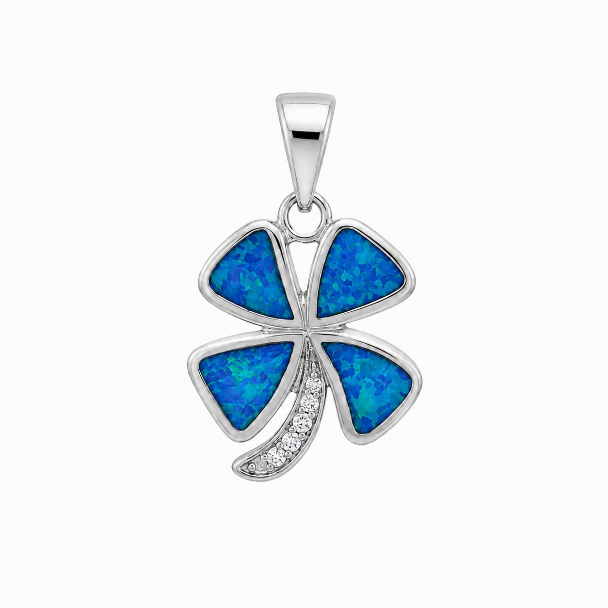 Opal Clover Pendant ***RETIRED DESIGN*** Opal Clover Pendant ***RETIRED DESIGN***