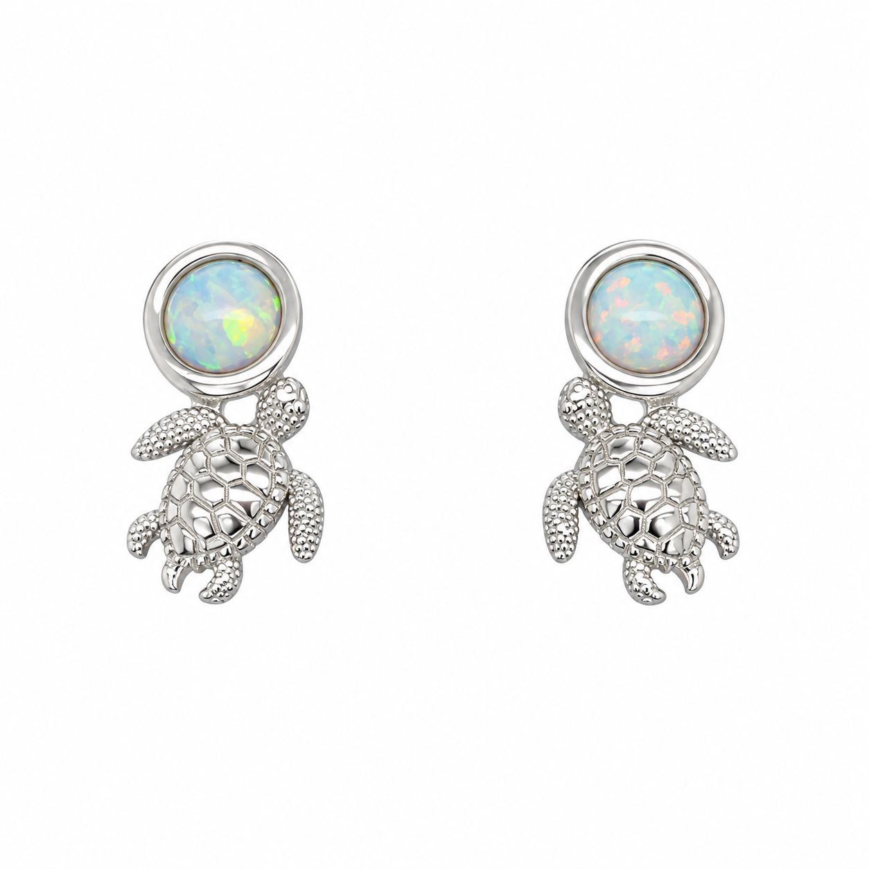 Opal Turtle Earrings Opal Turtle Earrings