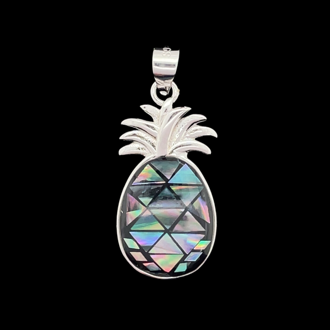 Abalone Pineapple Pendant