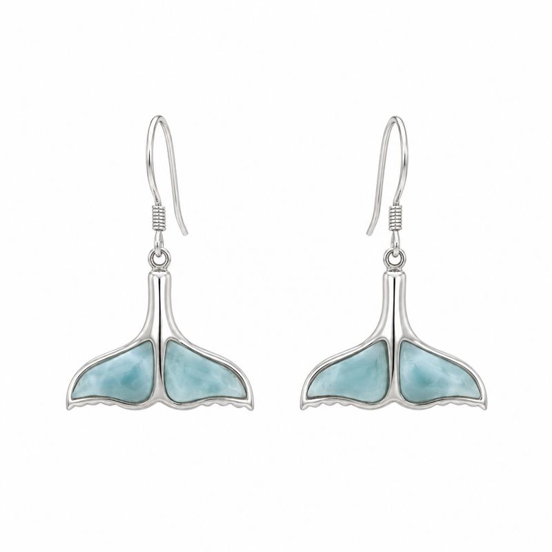 Larimar Tail Earrings