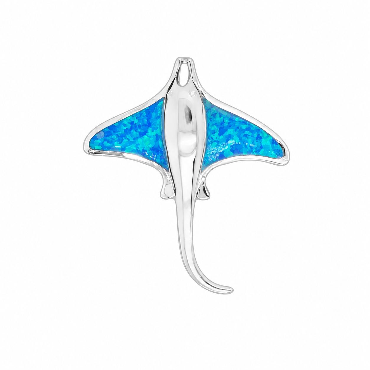 Opal Manta Ray Pendant ***RETIRED DESIGN***