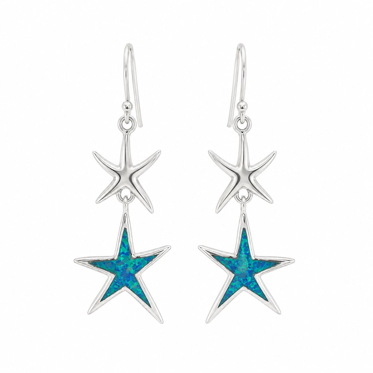 Opal Starfish Earrings ***RETIRED DESIGN***